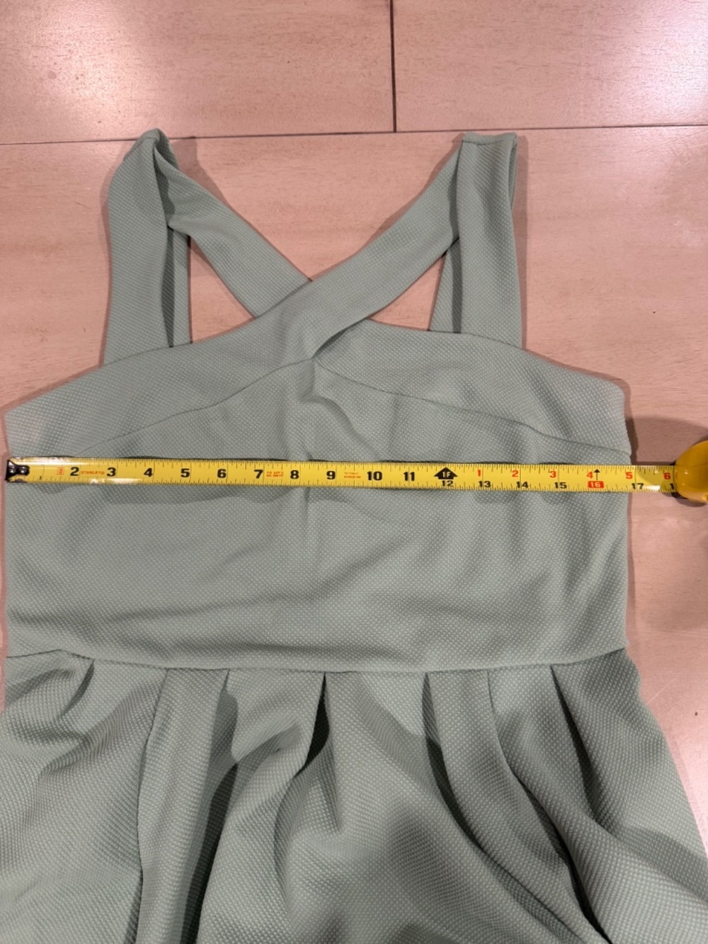 Womens Torrid size 0 knee length dress Sage Green - Picture 5 of 6